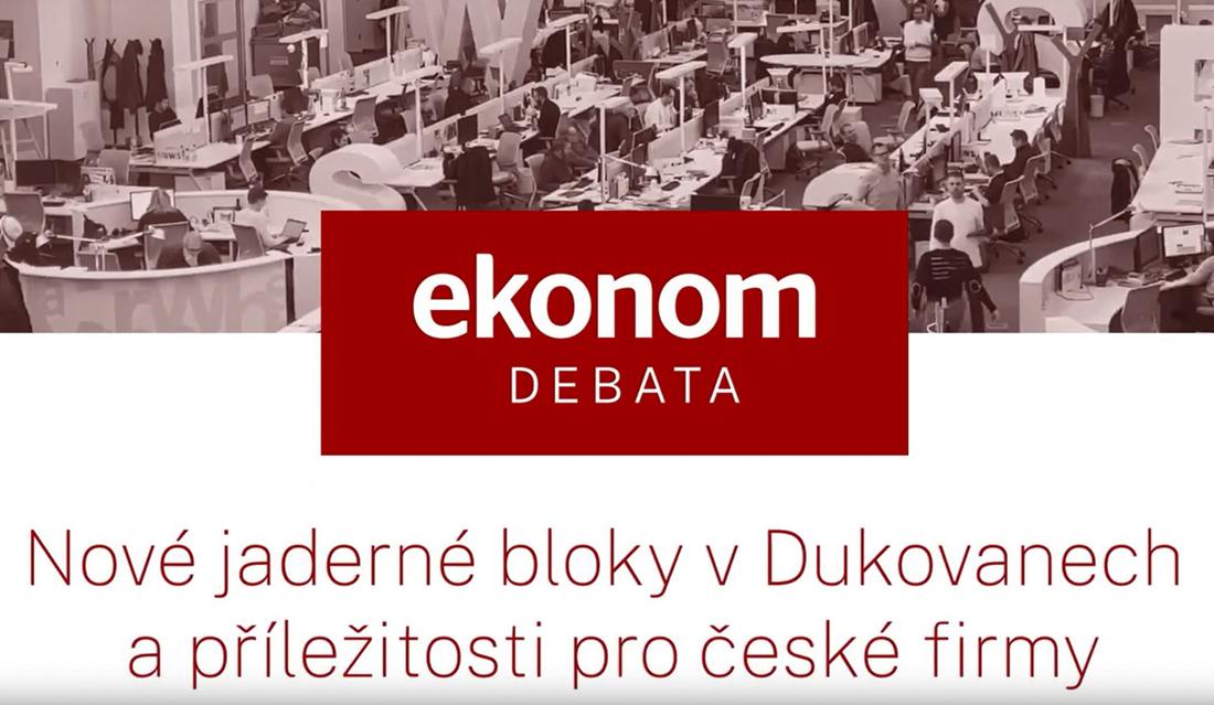 Debata v týdeníku Ekonom